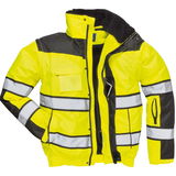 Portwest C466 - Hi-Vis Classic bomber dzseki, sárga/fekete