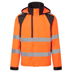 Portwest CD860 - WX2 Eco Hi-Vis jól láthatósági bélelt kabát, narancs/fekete termék fő termékképe