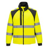 Portwest CD861 - WX2 Eco Hi-Vis Work jól láthatósági kabát, sárga/fekete