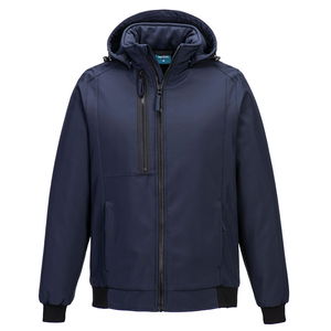 Portwest CD874 - WX2 Eco bélelt softshell dzseki (2L), sötét tengerészkék termék fő termékképe