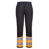 Portwest CD888 - WX2 Eco Hi-Vis 1. osztályú szerviznadrág, narancs/fekete