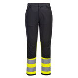 Portwest CD888 - WX2 Eco Hi-Vis 1. osztályú szerviznadrág, sárga/fekete