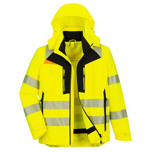 Portwest DX466 - DX4 Hi-Vis 4 az 1-ben kabát, sárga/fekete termék fő termékképe