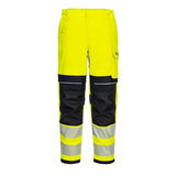 Portwest FR409 - PW3 FR Modaflame Hi-Vis női lángálló derekasnadrág, sárga/fekete