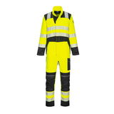 Portwest FR507 - PW3 FR Modaflame Hi-Vis lángálló overál, sárga/fekete