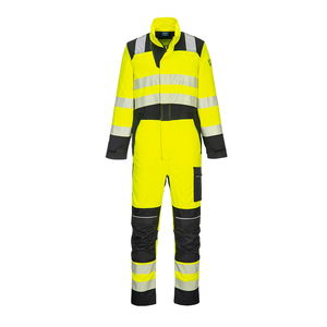 Portwest FR507 - PW3 FR Modaflame Hi-Vis lángálló overál, sárga/fekete termék fő termékképe