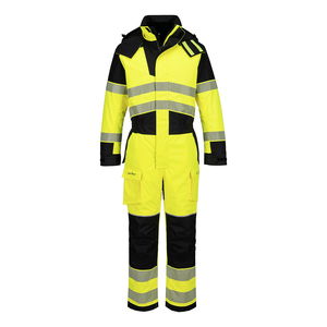 Portwest FR516 - PW3 FR Modaflame Hi-Vis lángálló téli overál, sárga/fekete termék fő termékképe