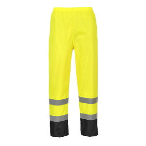 Portwest H444 - Hi-Vis Classic Contrast esőnadrág, sárga/fekete termék fő termékképe