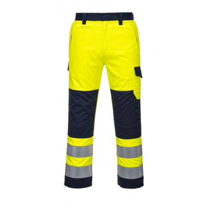 Portwest MV46 - Hi-Vis Modaflame nadrág, sárga/tengerészkék termék fő termékképe