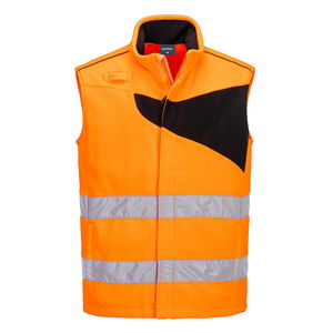 Portwest PW231 - PW2 Hi-Vis polár mellény, narancs/fekete termék fő termékképe