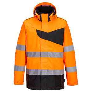 Portwest PW265 - PW2 Hi-Vis esőkabát, narancs/fekete termék fő termékképe