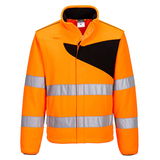 Portwest PW274 - PW2 Hi-Vis polár pulóver, narancs/fekete