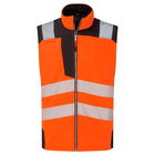 Portwest PW325 - PW3 Hi-Vis softshell mellény (3L), narancs/fekete