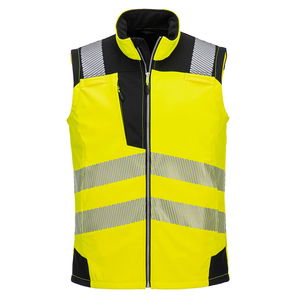 Portwest PW325 - PW3 Hi-Vis softshell mellény (3L), sárga/fekete termék fő termékképe