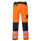 Portwest PW340 - PW3 Hi-Vis nadrág, narancs/tengerészkék