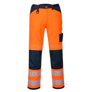 Portwest PW340 - PW3 Hi-Vis nadrág, narancs/tengerészkék termék fő termékképe