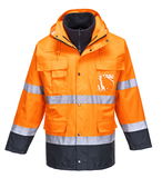 Portwest S162 - Hi-Vis Lite 3:1 kabát, narancs/tengerészkék