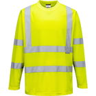 Portwest S178 - Hi-Vis hosszú ujjú póló, sárga