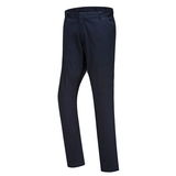 Portwest S232 - Stretch Slim Chino nadrág, rövidített, sötét tengerészkék