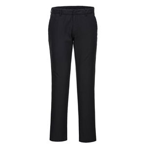 Portwest S235 - Női Stretch Slim Chino nadrág, fekete termék fő termékképe