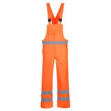 Portwest S388 - Hi-Vis béleletlen mellesnadrág, narancs