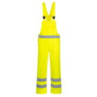 Portwest S388 - Hi-Vis béleletlen mellesnadrág, sárga