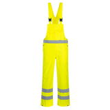 Portwest S388 - Hi-Vis béleletlen mellesnadrág, sárga