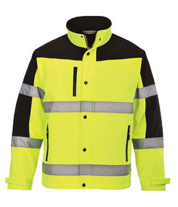 Portwest S429 - Kéttónusú softshell kabát (3L), sárga termék fő termékképe