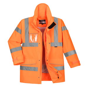 Portwest S590 - PWR Extreme Hi-Vis Parka kabát, narancs termék fő termékképe