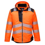 Portwest T400 - PW3 Hi-Vis téli kabát, narancs/fekete