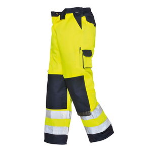 Portwest TX51 - Lyon Hi-Vis nadrág, sárga/tengerészkék termék fő termékképe