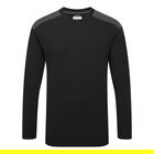 Portwest W1664 - Kéttónusú hosszú ujjú póló L/S, fekete/szürke