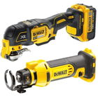 Dewalt 18 V Li-ion akkus multifunkciós gépek, gipszkarton kivágók