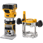 Dewalt 18 V Li-ion akkus felsőmarók