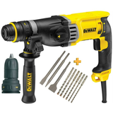 Dewalt D25144KP SDS-plus fúrókalapács (kofferben) + fúró-vésőszár készlet