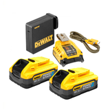 Dewalt DCB094H2 USB töltő készlet 18 V 2 x 5.0 Ah Powerstack Li-ion akkuval