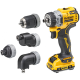 Dewalt DCD703L2T szénkefe nélküli akkumulátoros fúró-csavarozó (2 x 3.0 Ah Li-ion akkuval, TSTAK kofferben)