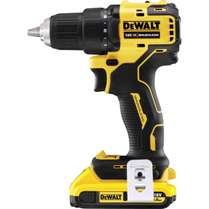 Dewalt DCD708D1T szénkefe nélküli akkus fúró- csavarozó (1 x 2.0 Ah Li-ion akkuval, kofferben) termék fő termékképe