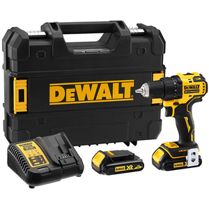 Dewalt DCD708S2T szénkefe nélküli akkus fúró- csavarozó (2 x 1.5 Ah Li-ion akkuval, kofferben) termék fő termékképe