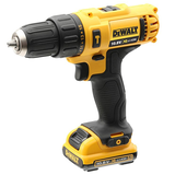 Dewalt DCD716D2 akkumulátoros ütvefúró-csavarozó (2 x 2.0 Ah Li-ion akkuval, kofferben)