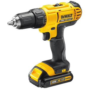 Dewalt DCD771C2 akkus fúró- csavarozó (2 x 1.3 Ah Li-ion akkuval, kofferben) termék fő termékképe