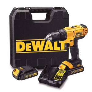 Dewalt DCD771S2 akkus fúró- csavarozó (2 x 1.5 Ah Li-ion akkuval, kofferben) termék fő termékképe