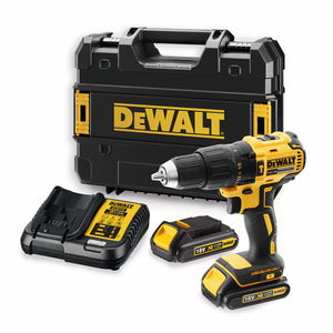 Dewalt DCD778S2T akkus ütvefúró-csavarozó (2 x 1.5 Ah Li-ion akkuval, TSTAK kofferben) termék fő termékképe