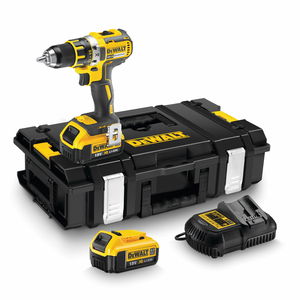 Dewalt DCD790M2 akkus fúró-csavarozó (2 x 4.0 Ah Li-ion akkuval, TSTAK kofferben) termék fő termékképe