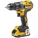 Dewalt DCD791L2T szénkefe nélküli akkus fúró-csavarozó (2 x 3.0 Ah Li-ion akkuval, TSTAK kofferben)