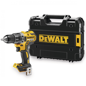 Dewalt DCD791NT szénkefe nélküli akkus fúró-csavarozó (akku és töltő nélkül, TSTAK kofferben) termék fő termékképe