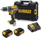 Dewalt DCD796M2 szénkefe nélküli akkus ütvefúró- csavarozó (2 x 4.0 Ah Li-ion akkuval, kofferben)