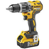 Dewalt DCD796P2 szénkefe nélküli akkus ütvefúró- csavarozó (2 x 5.0 Ah Li-ion akkuval, kofferben)