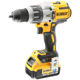 Dewalt DCD997P2B Tool Connect szénkefe nélküli akkus ütvefúró- csavarozó (2 x 5.0 Ah Li-ion akkuval, TSTAK tárolóban)