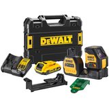 Dewalt DCE088D1G18 12V / 18V akkus vonallézer - zöld